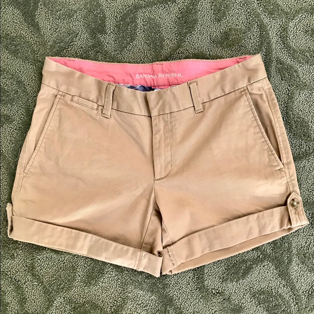 Banana Republic Khaki Shorts